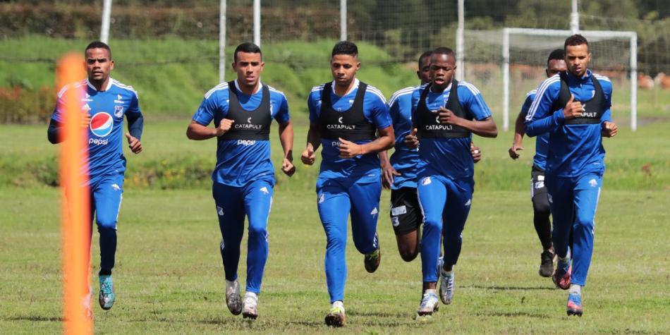 Millonarios entrenamiento