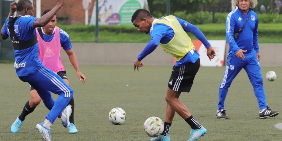 Millonarios entrenamiento