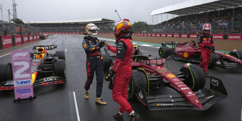 Verstappen y Sainz