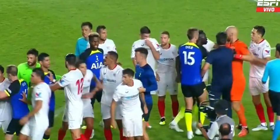 Amistoso Tottenham vs Sevilla