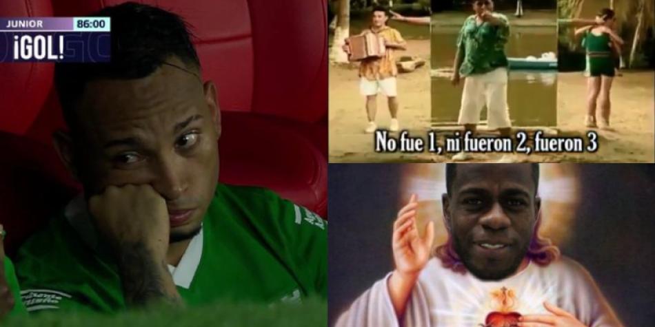 Memes de Junior vs Nacional