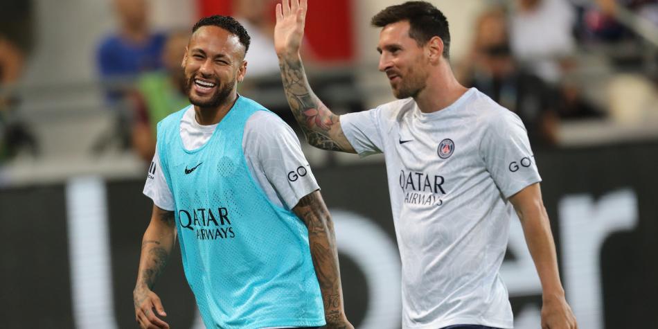 Neymar y Messi
