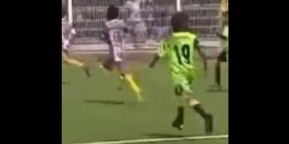 Balacera en partido de niños