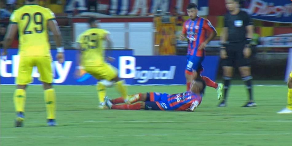 Fabian Cantillo expulsión