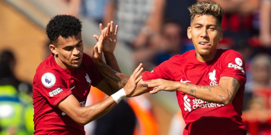 Luis Díaz y Roberto Firmino