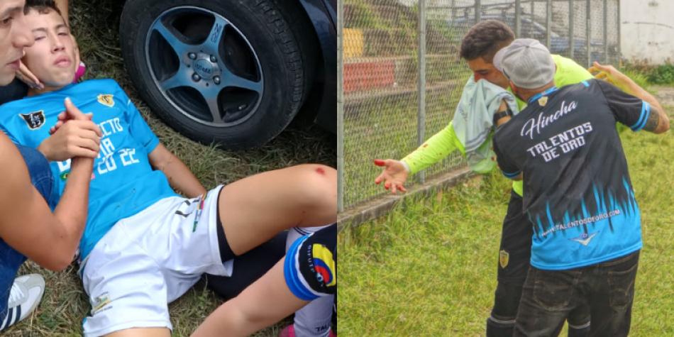 Violencia en partido de Difútbol