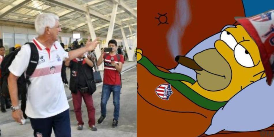 Memes de Junior y Comesaña