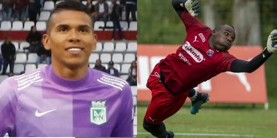 Kevin Mier y Andrés Mosquera