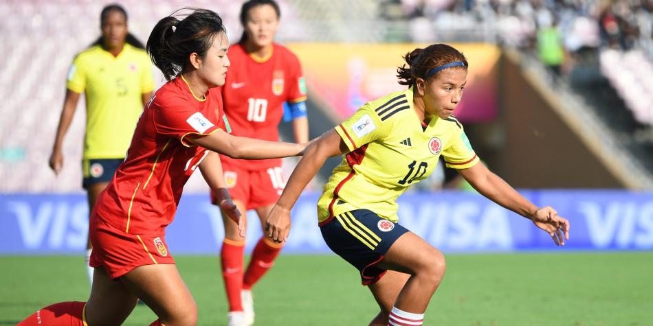 Colombia vs China en Mundial Sub-17