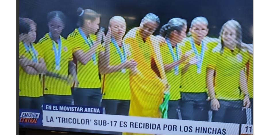 Homenaje, Selección Colombia Sub 17