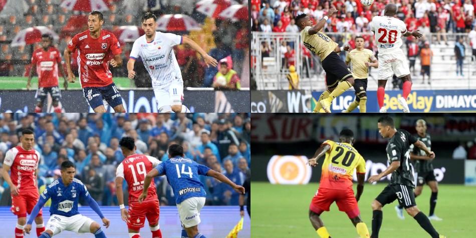 Fecha 1 cuadrangulares Liga BetPlay 2022