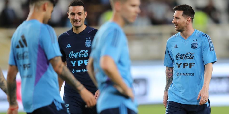 Entrenamiento Selección Argentina