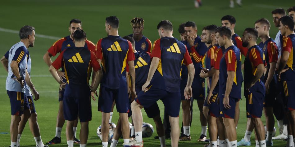 Entrenamiento Selección España