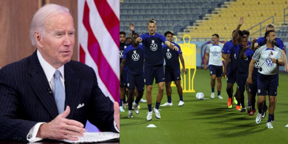 Joe Biden y selección de Estados Unidos