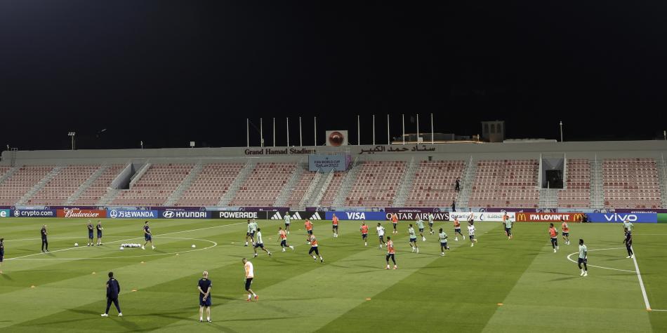 Entrenamiento Brasil