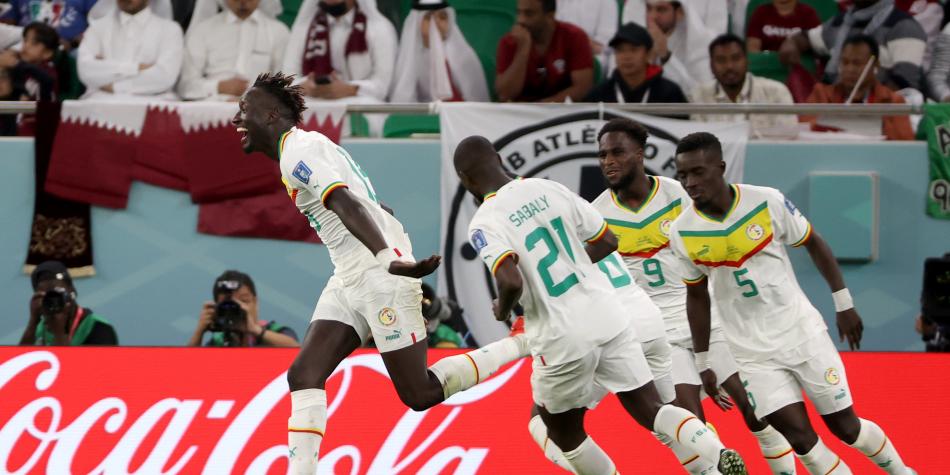 Gol de Senegal en Qatar