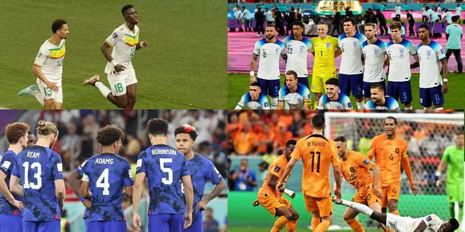 Clasificados a octavos de final