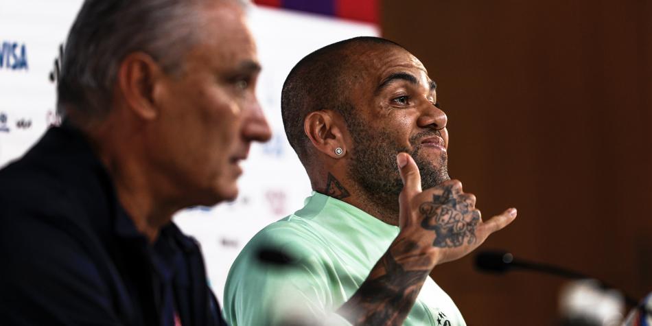 Dani Alves y Tite
