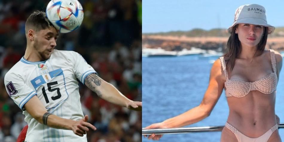 Mina Bonino, esposa de Federico Valverde