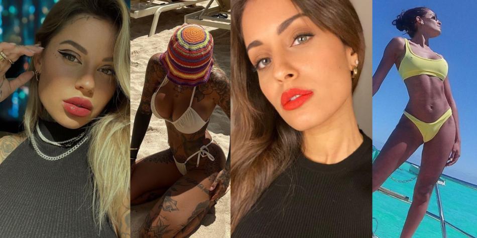 Parejas de Theo Hernández y Hakimi