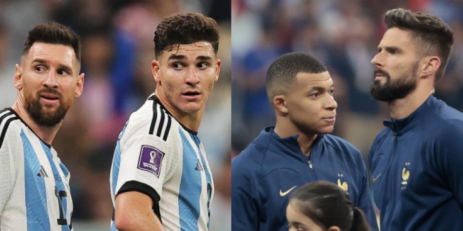 Argentina y Francia, por el goleador en Qatar 2022