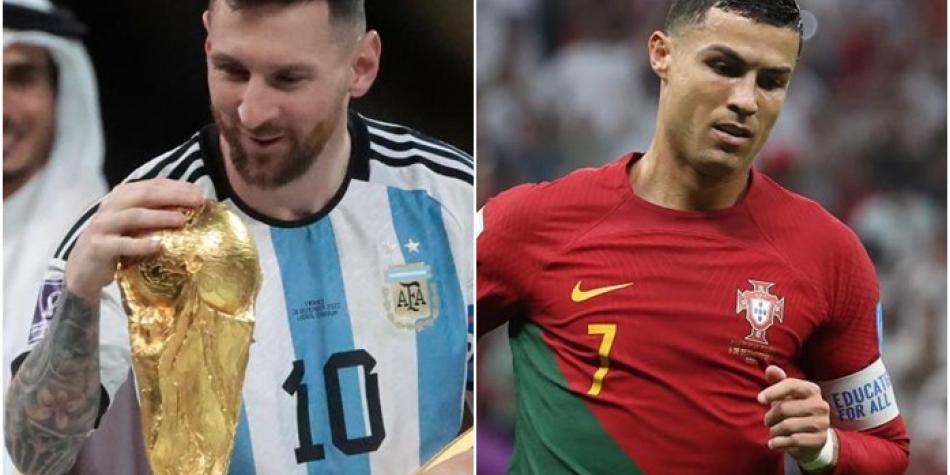 Lionel Messi y Cristiano Ronaldo