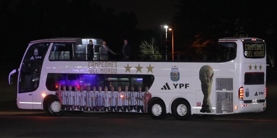 Llegada Selección Argentina