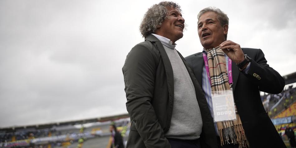 Alberto Gamero y Jorge Luis Pinto