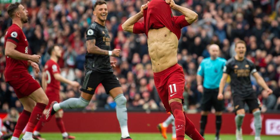 Salah, Liverpool vs Arsenal