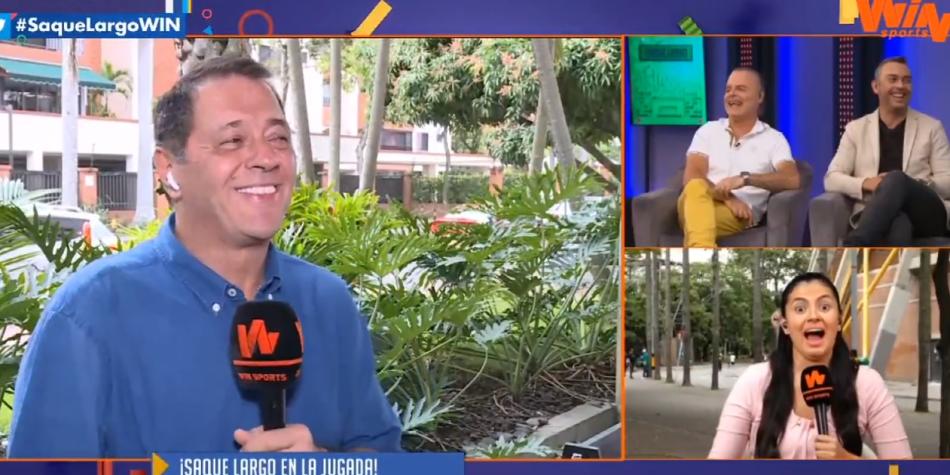 Tulio Gómez en Win Sports