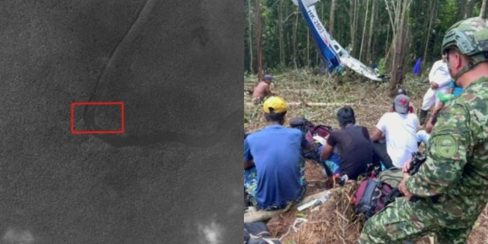 Niños peridos en selva del Guaviare