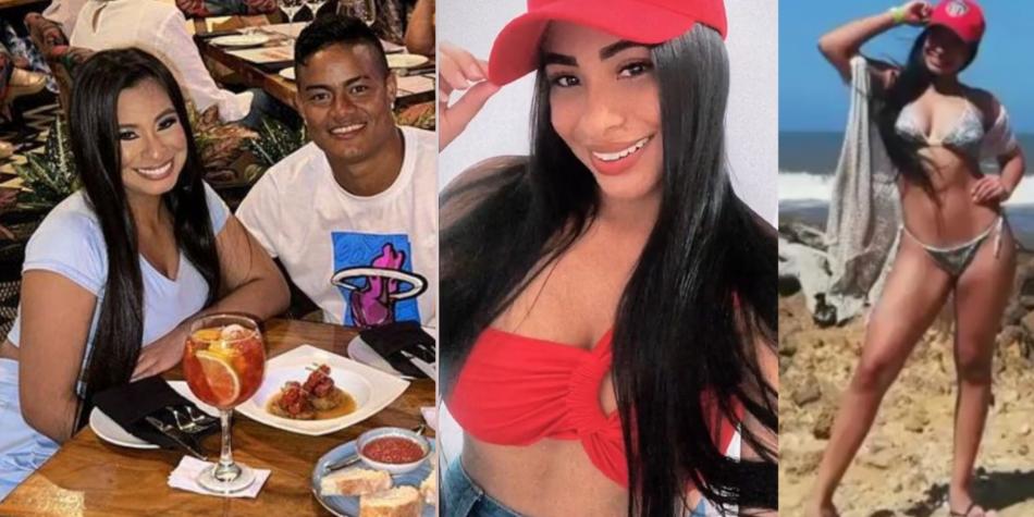 Luis 'Chino' Sandoval y su pareja