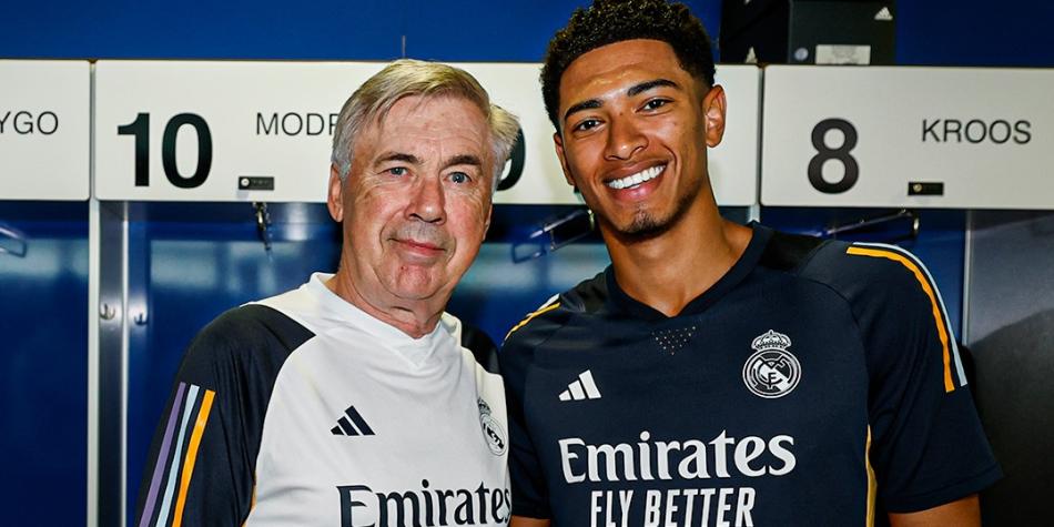 Ancelotti y Bellingham