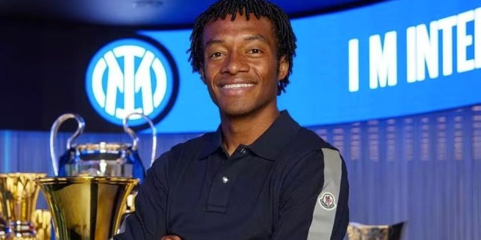 Juan Cuadrado, presentado en el Inter de Milán