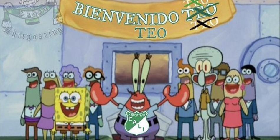 Memes de regreso de Teo Gutiérrez al Cali