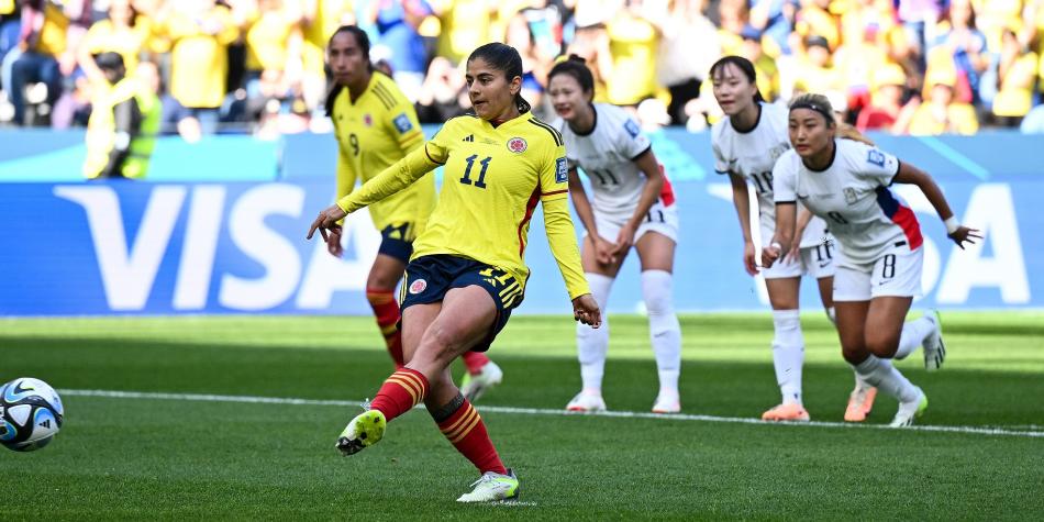 Colombia vs Corea del Sur en Mundial femenino