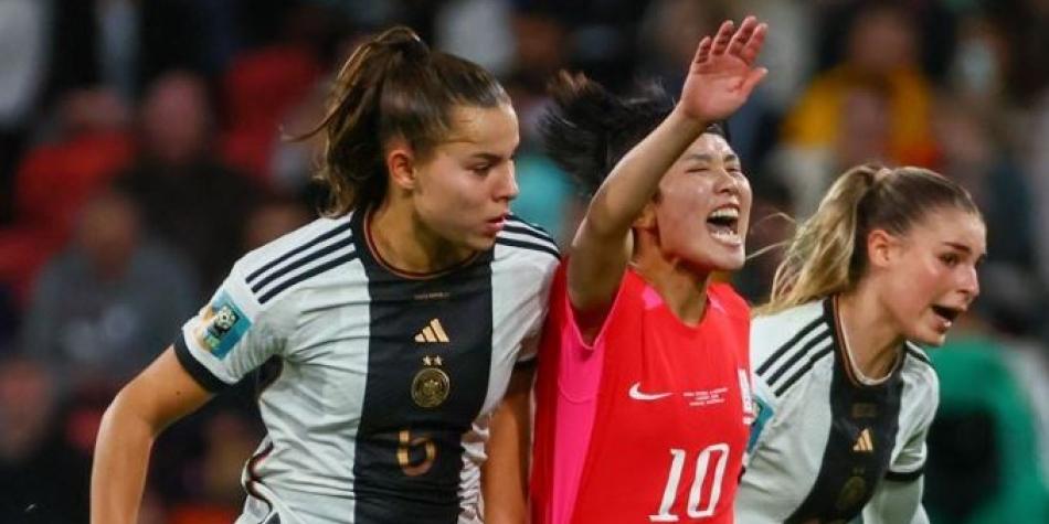 Corea del sur vs alemania femenino