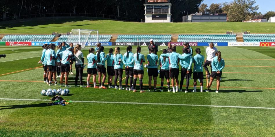 Entrenamiento Selección Colombia Femenina