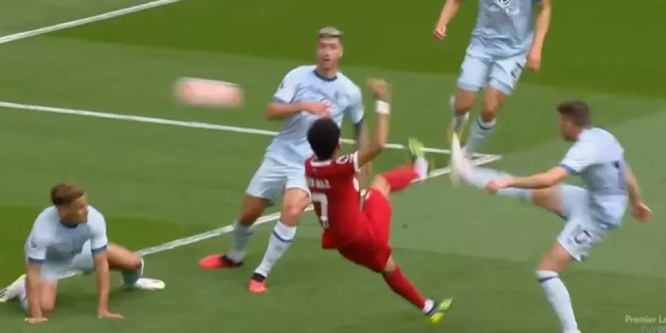Luis Díaz en Liverpool vs Bournemouth
