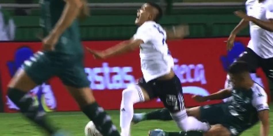 Lesión de Luis Paredes en Cali vs Millonarios