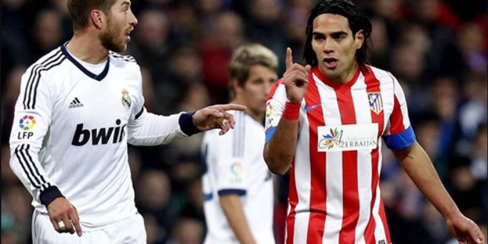 Falcao y Sergio Ramos