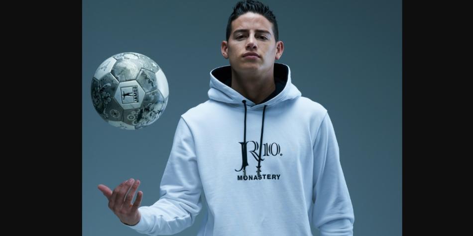 James Rodríguez lanza colección con Monastery Couture