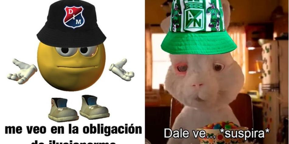 memes Nacional vs Medellín