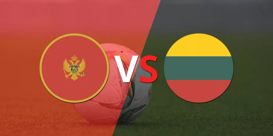 Comienza el juego entre Montenegro y Lituania en el estadio Podgorica