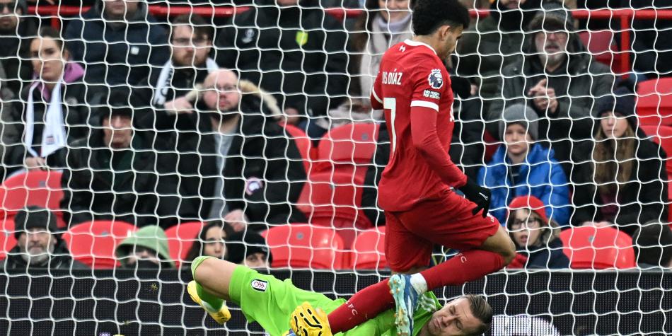 Luis Díaz, Liverpool vs Fulham