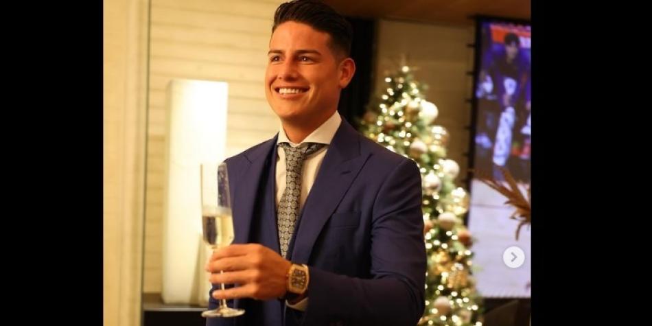 James Rodríguez recibe el 2024