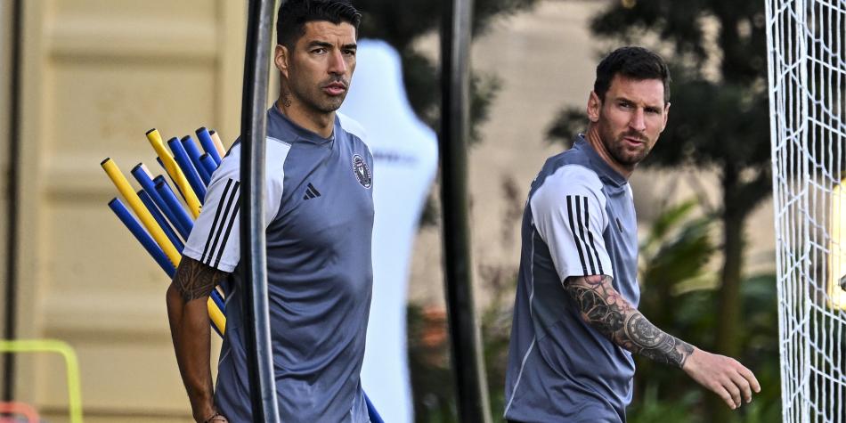 Luis Suárez y Lionel Messi