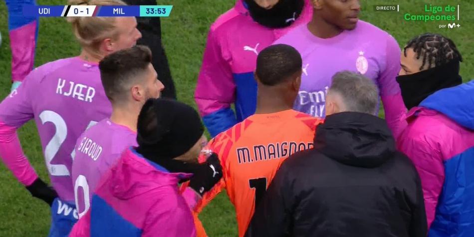 Insultos racistas a Mike Maignan