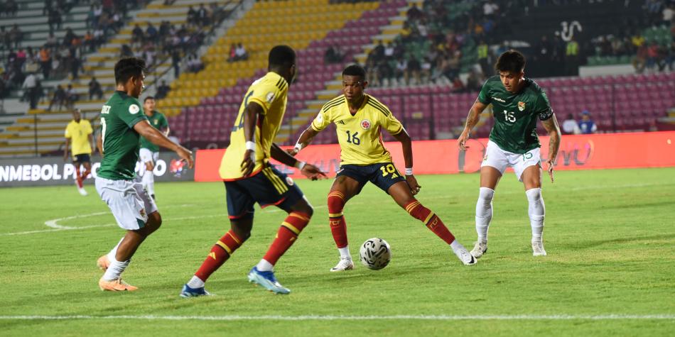 Colombia vs Bolivia, Preolímpico Sub-23
