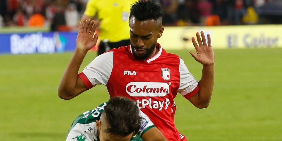 Jersson González, delantero de Santa Fe